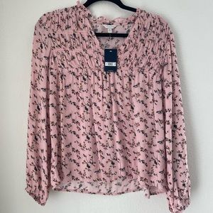 NWT Lucky Brand floral blouse (Size S)